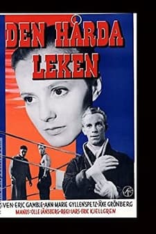 Den Hårda Leken (1956) afişi