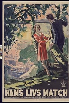 Hans Livs Match (1932) afişi
