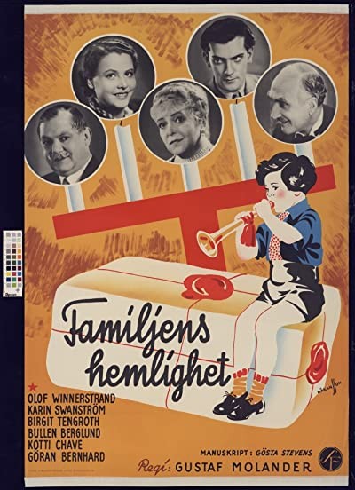 Familjens Hemlighet (1936) afişi