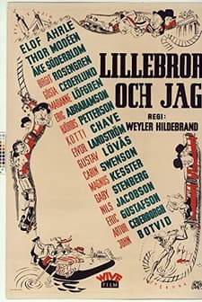 Lillebror Och Jag (1940) afişi