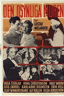 Den Osynliga Muren (1944) afişi