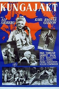 Kungajakt (1944) afişi