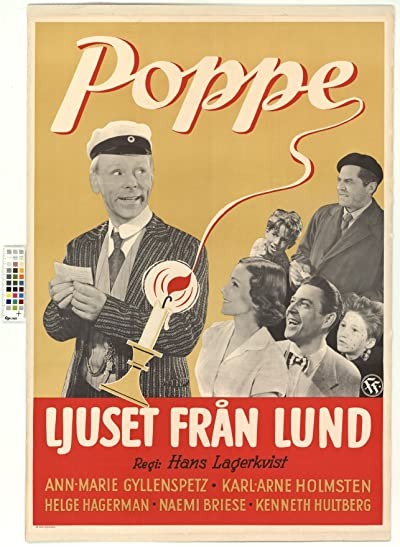 Ljuset Från Lund (1955) afişi