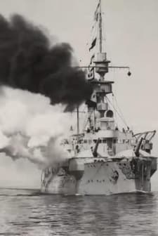 Battleship 'odin' With All Her Guns in Action (1900) afişi