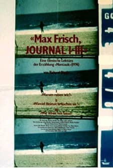 Max Frisch, Journal I-III (1981) afişi