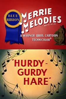 Hurdy-gurdy Hare (1950) afişi