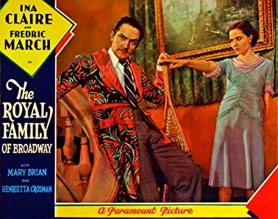 The Royal Family Of Broadway (1930) afişi