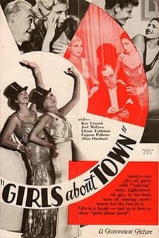 Girls About Town (1931) afişi
