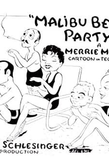 Malibu Beach Party (1940) afişi