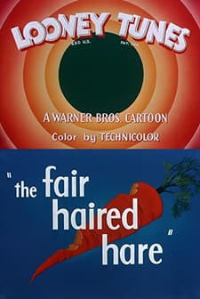 The Fair Haired Hare (1951) afişi