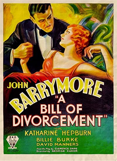 A Bill Of Divorcement (1932) afişi