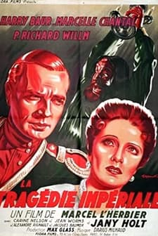 La tragédie impériale (1938) afişi