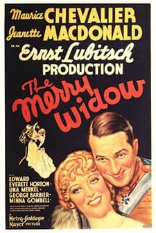 The Merry Widow (1934) afişi