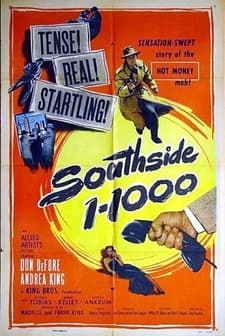 Southside 1-1000 (1950) afişi
