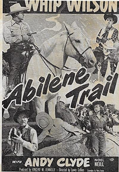 Abilene Trail (1951) afişi