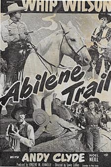 Abilene Trail (1951) afişi