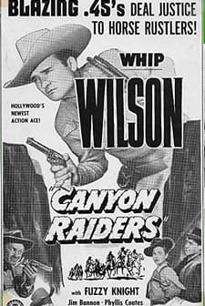 Canyon Raiders (1951) afişi