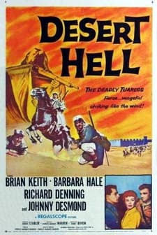 Desert Hell (1958) afişi