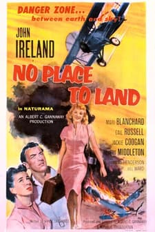 No Place To Land (1958) afişi