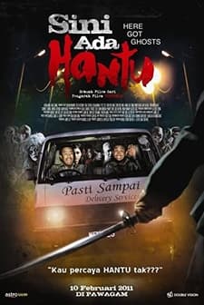 Sini Ada Hantu (2011) afişi