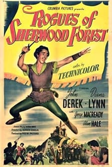 Rogues Of Sherwood Forest (1950) afişi