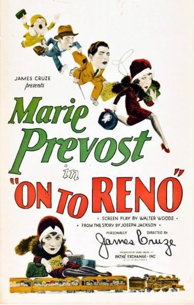 On To Reno (1928) afişi