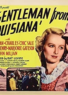 The Gentleman From Louisiana (1936) afişi