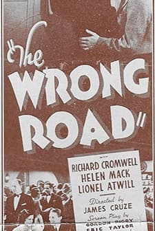 The Wrong Road (1937) afişi