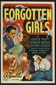 Forgotten Girls (1940) afişi