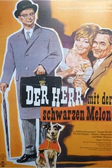 Der Herr mit der schwarzen Melone (1960) afişi