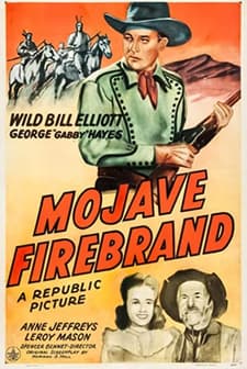 Mojave Firebrand (1944) afişi