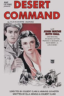 Desert Command (1946) afişi
