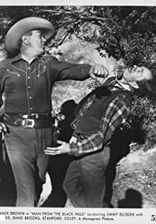 Man From The Black Hills (1952) afişi