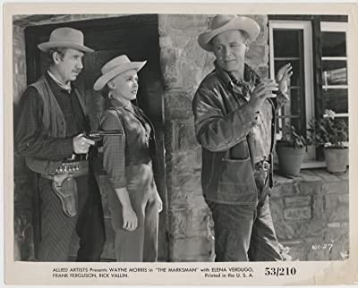 The Marksman (1953) afişi