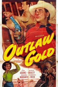 Outlaw Gold (1950) afişi