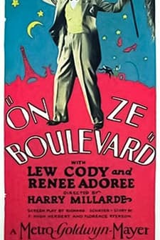 On Ze Boulevard (1927) afişi