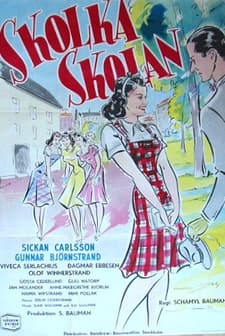 Skolka Skolan (1949) afişi