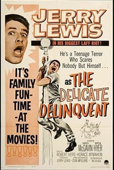 The Delicate Delinquent (1957) afişi
