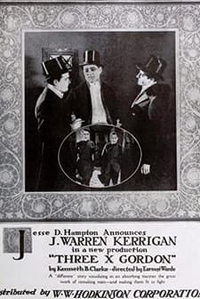 Three X Gordon (1918) afişi