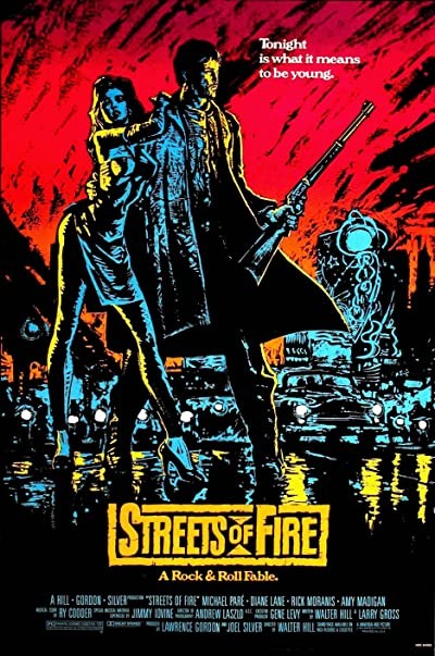 Streets Of Fire (1984) afişi