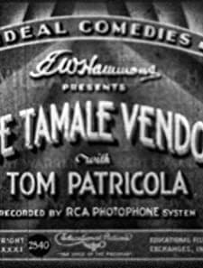 The Tamale Vendor (1931) afişi