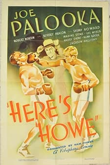 Here's Howe (1936) afişi