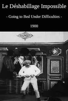 Le Déshabillage impossible (1900) afişi