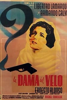 La Dama Del Velo (1949) afişi