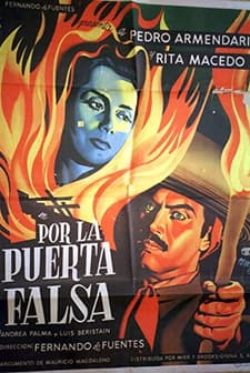 Por La Puerta Falsa (1950) afişi