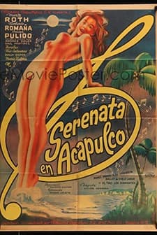 Serenata En Acapulco (1951) afişi