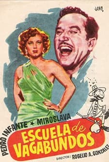Escuela De Vagabundos (1955) afişi