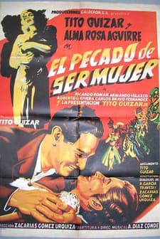 El Pecado De Ser Mujer (1955) afişi