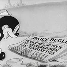 Bosko's Mechanical Man (1933) afişi