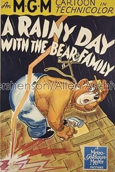 A Rainy Day With The Bear Family (1940) afişi